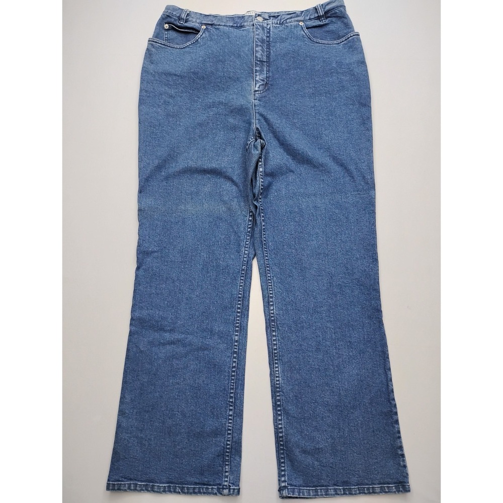 Pendleton Plus Jeans Womens Sz 16W Wide leg high rise